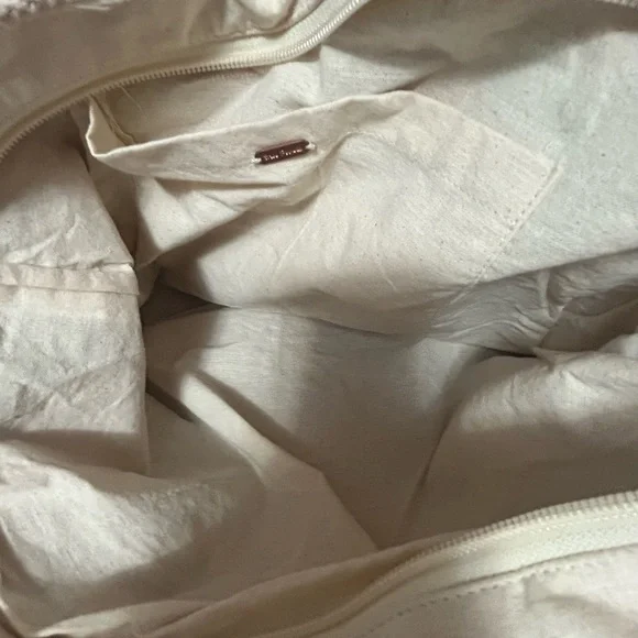 Free People Purple and Orange Hobo Bag with Intricate Design NWOT - Picture 3 of 3